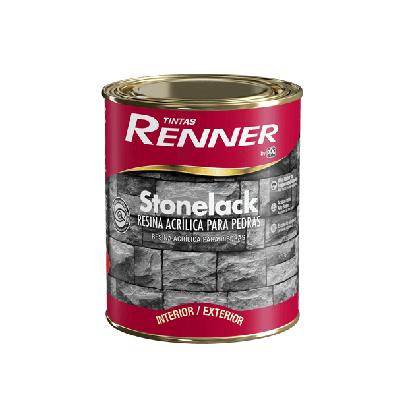 Verniz Stonelack para Pedras 900ml – Renner