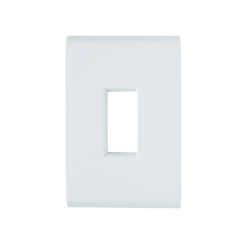 Placa 1 Posto Vertical 4x2 Tramontina Liz Branca