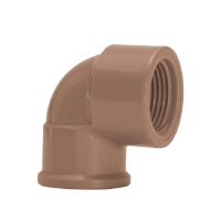 Joelho Soldável 25mmx3/4'' Misto Marrom Amanco 11684