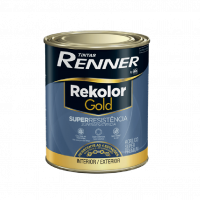 Tinta Acrílica Rekolor Gold Superresistência Branco Semibrilho 0,8L - Renner