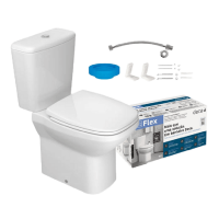 Kit Vaso Sanitário com Caixa Acoplada Flex Deca