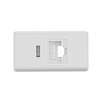 Módulo para Tomada de Telefone RJ11 Tramontina Branco