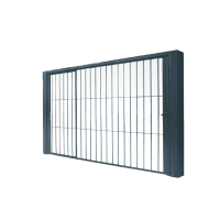 Portão de ferro Grade 300x220cm Com Porta