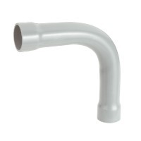 Curva Longa 90° 1/2" com Bolsa Tramontina Cinza