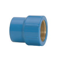 Luva Azul 25mmx3/4'' Soldável com Bucha em Latão Amanco 11752