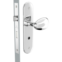 Fechadura Bora Golf para Banheiro Cromado Soprano