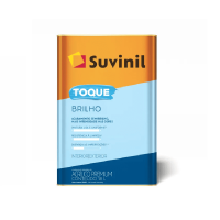 Tinta Acrílica Brilhante Toque Brilho (Toque de Luz) Branco 18L Suvinil