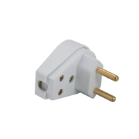 Plugue Angular 2P 20A Branco Tramontina