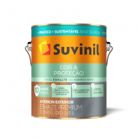 Esmalte Cor & Proteção Brilhante Base Água 3,6L Cores - Suvinil