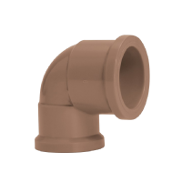 Joelho 90° 25x20mm de Redução Marrom Soldável Amanco 11663