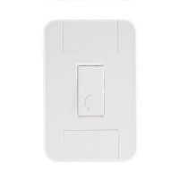 Kit 4x2 com 1 Pulsador para Campainha 10A 250V Tramontina Tablet Branco