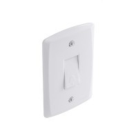 Pulsador Campainha 4x2 10 A 250 V Tramontina Lux²