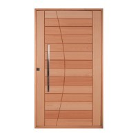 Porta de Madeira Pivotante PV2 100x213cm  Eucalipto Premium