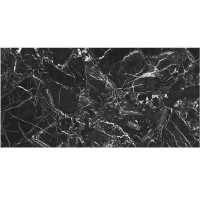 Piso Cerâmico Gran Morquina Nero A 60x120cm Formigres