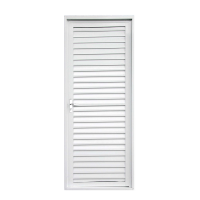 Porta de Alumínio Cega 84x215cm Branca