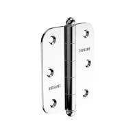 Dobradiça Média 3x1.2/2 Cromada Soprano