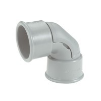 Cotovelo 90° com Janela para Inspeção 3/4" Tramontina Cinza