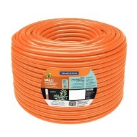 Mangueira Multi 1/2" Tramontina Laranja em PVC 3 Camadas - Metro