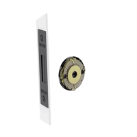 Fechadura Auxiliar Tetra Antique Brass Soprano