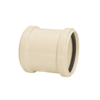 Luva de Correr 150mm com Anel para Esgoto Amanco 90668