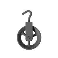 Roldana para Poço 14 cm Ferro Dtools