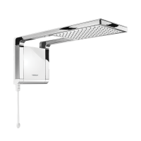 Chuveiro Acqua Storm Ultra Lorenzetti Branco e Cromado 127V 5500W