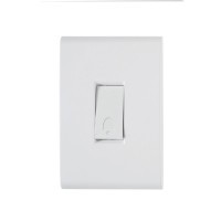 Pulsador Campainha 4x2 Tramontina Liz 10A 250V Branco