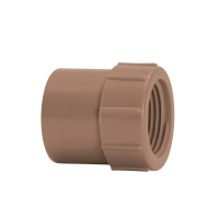 Luva Solda x Rosca 25mmx3/4'' Marrom Amanco 11755