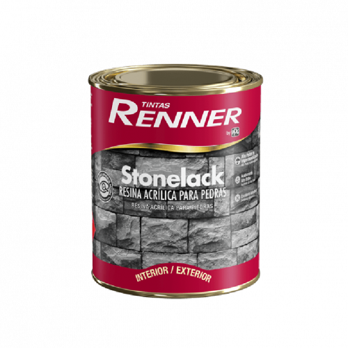 Verniz Stonelack para Pedras 900ml – Renner