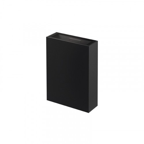 Luminária de Parede Arandela Led Quadre 4w Preto 3000k Taschibra