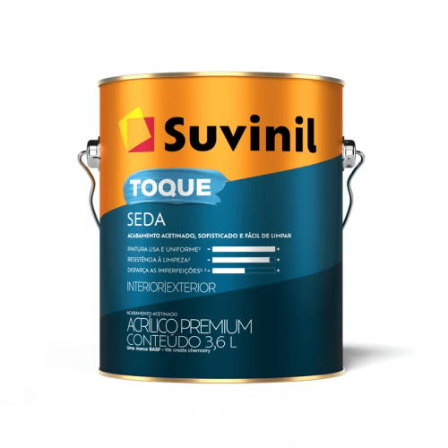 Tinta acrílica Toque Seda - 3,6L Suvinil
