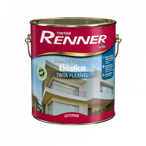 Tinta impermeabilizante Frentes e Fachadas Elástica Sb Branco 3,6L - Renner