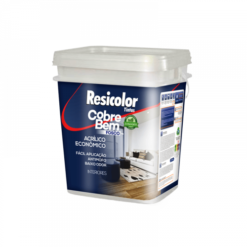 ﻿Cobre Bem Branco Resicolor 18L