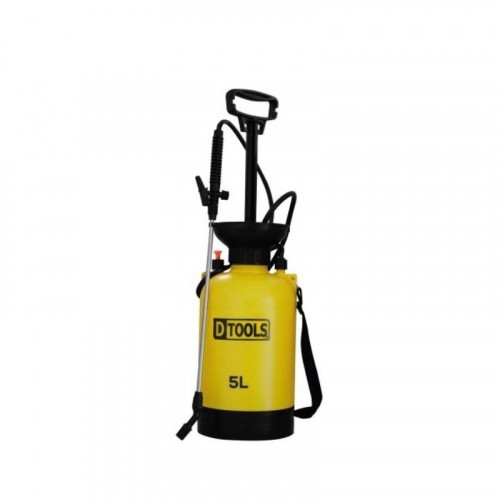Pulverizador Manual 5 Litros Pressão Prévia Dtools