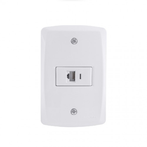 Tomada RJ45 Cat.6 4x2 Tramontina Lux²