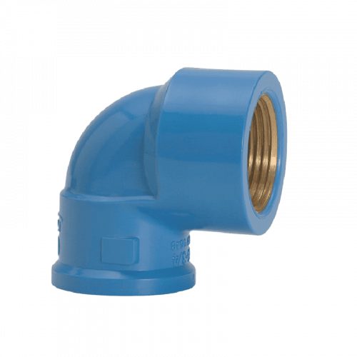 Joelho 90° 25mmx3/4'' Azul Soldável Amanco 11680