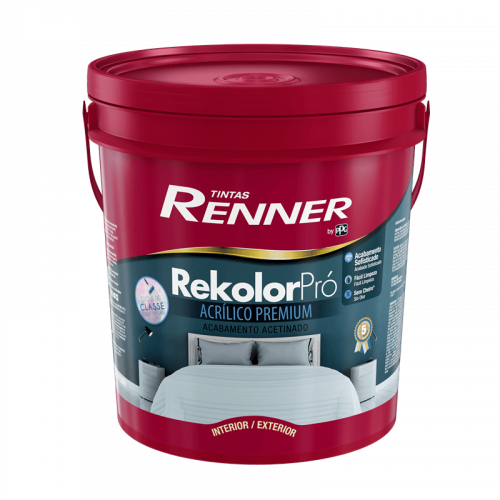 Tinta RekolorPró Acetinada Branca 18L - Renner