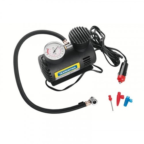 Compressor de Ar Portátil Tramontina 300 PSI 12V para Carros 50W