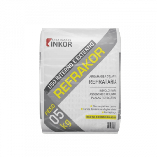 Argamassa Refratária RefraKor 5kg Inkor