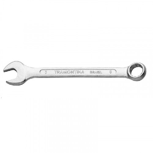 Chave Combinada 9 mm Tramontina Basic em Aço Especial Cromado