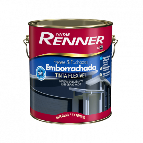 Tinta Impermeabilizante Frentes e Fachadas Emborrachada Fsc Branco 3,6L - Renner