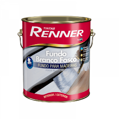 Fundo Branco Fosco 3,6L - Renner