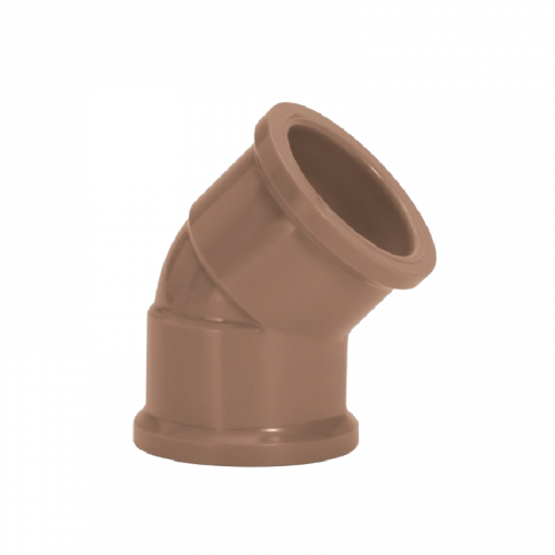Joelho 45° 32mm Marrom Soldável Amanco 11643