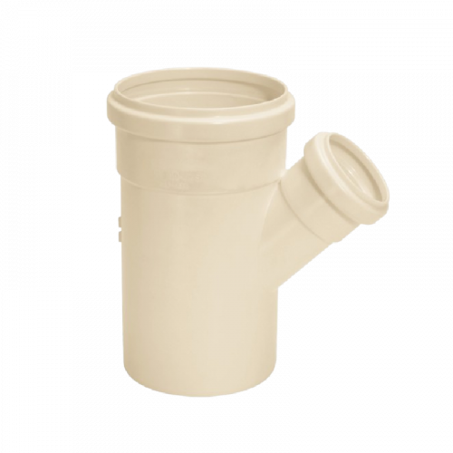 Junção Simples 100x75mm com Redução para Esgoto Amanco 11701