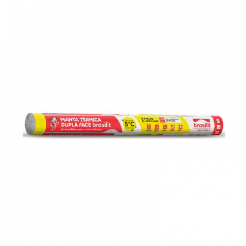 Manta Térmica Brasilit Dupla Face 10m2