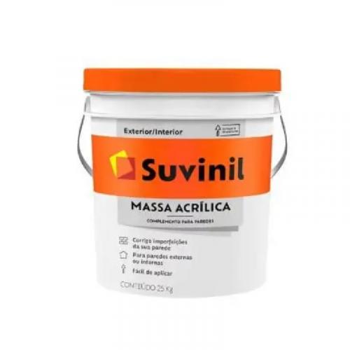 Massa Acrílica - 25Kg Suvinil