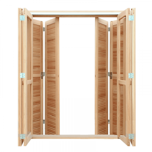 Porta Balcão Pantográfica Angelim 120x213cm Variani Esquadrias