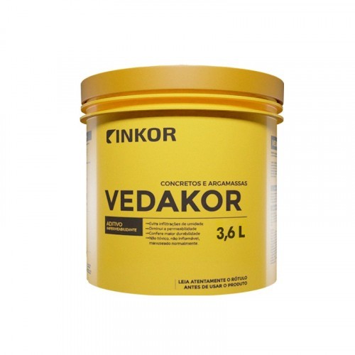 Aditivo Impermeabilizante Vedakor 3,6L  Inkor