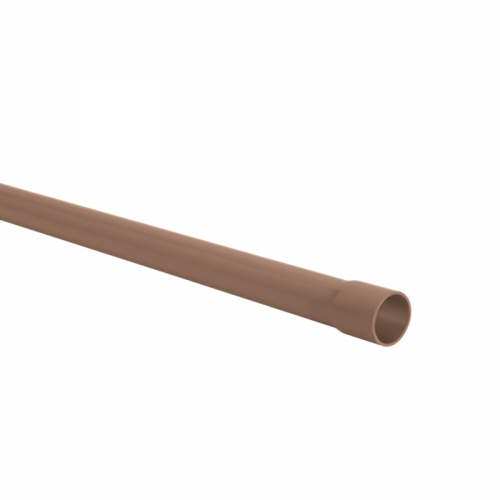 Tubo Marrom 110mm Soldável 6 Metros/Metro Amanco 10005