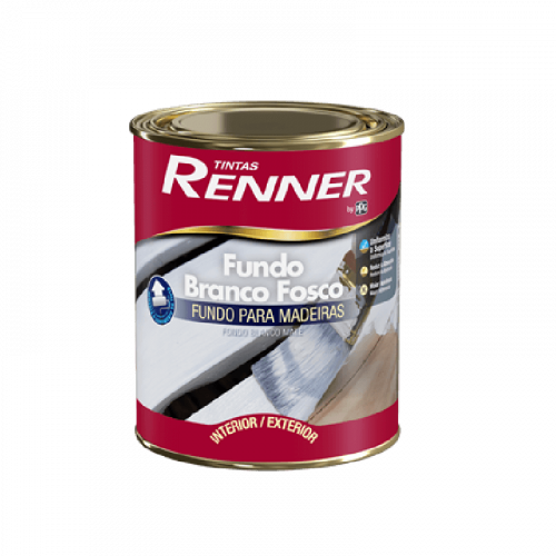 Fundo Branco Fosco 900ml - Renner